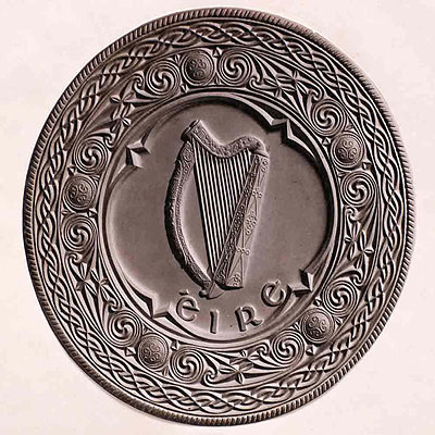 Photograph of the model of the seal of the President of Ireland, 6 December 1937. 