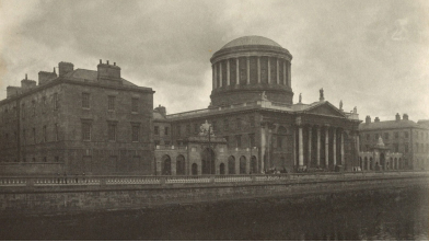 Historical Image Four courts building