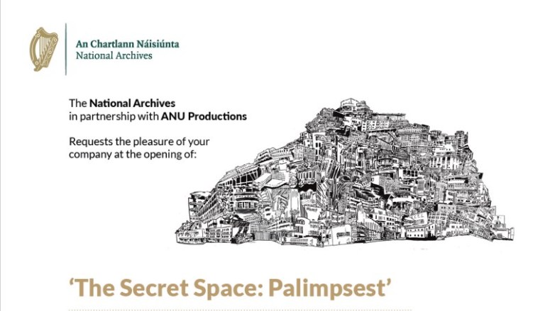 Poster for Secret Space Exhibition