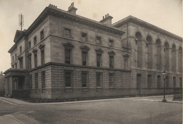 Historical image of building